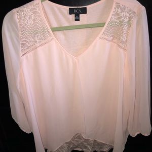 BCX Blush blouse